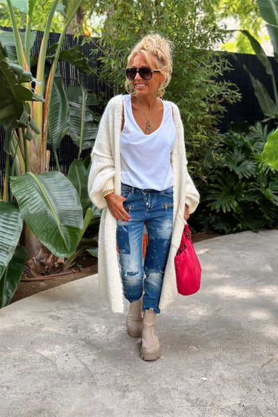 Giovanna | Cardigan lung oversized