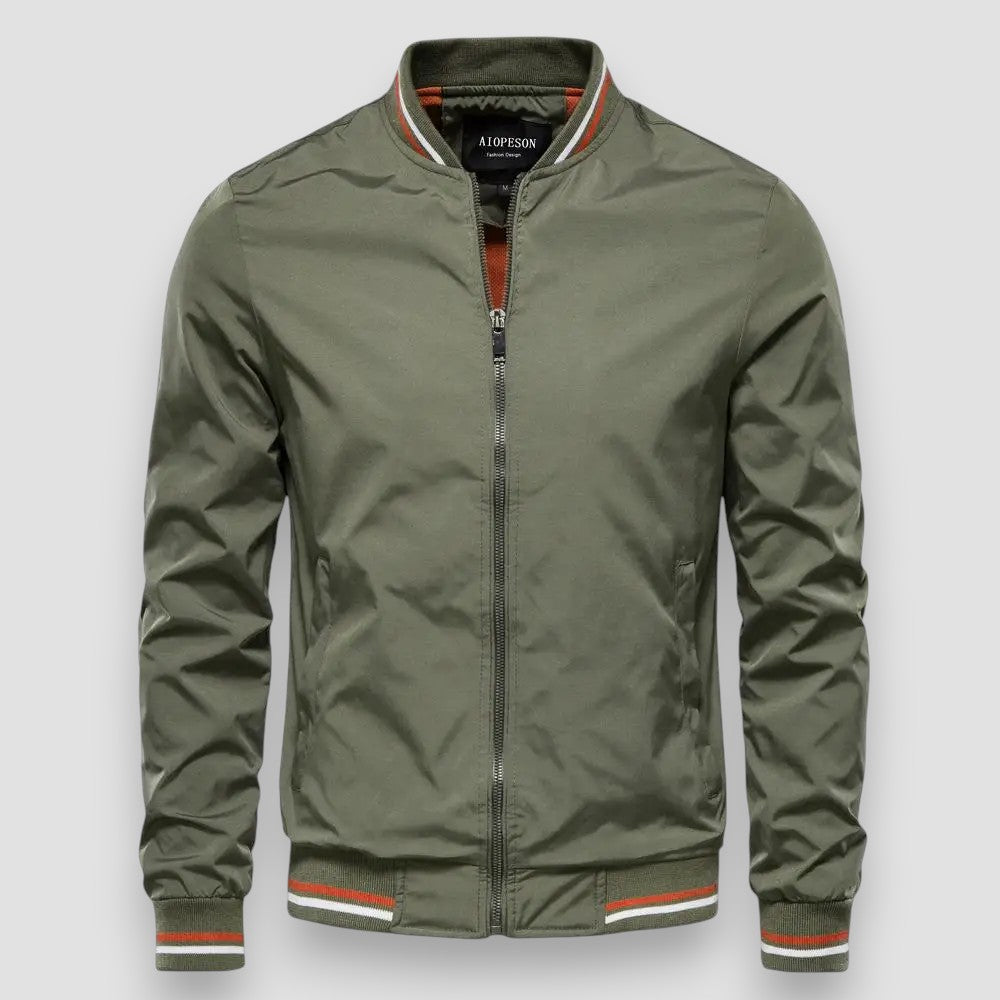 Carl | Bomber elegant cu dungi
