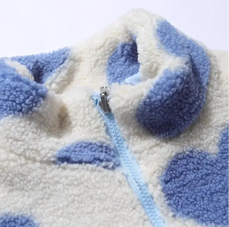 Katharina | Jachetă reversibilă cu inimioare