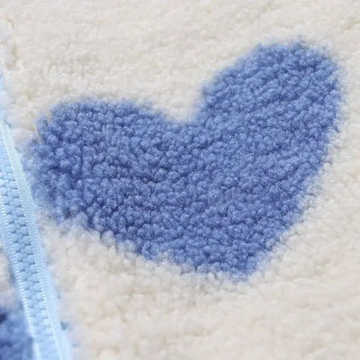 Katharina | Jachetă reversibilă cu inimioare