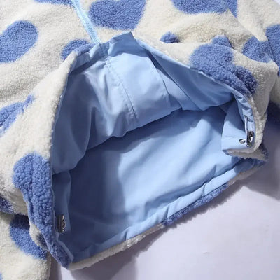 Katharina | Jachetă reversibilă cu inimioare